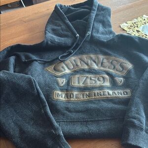 Guinness Gold and Black Sweater Iconic Irish Design